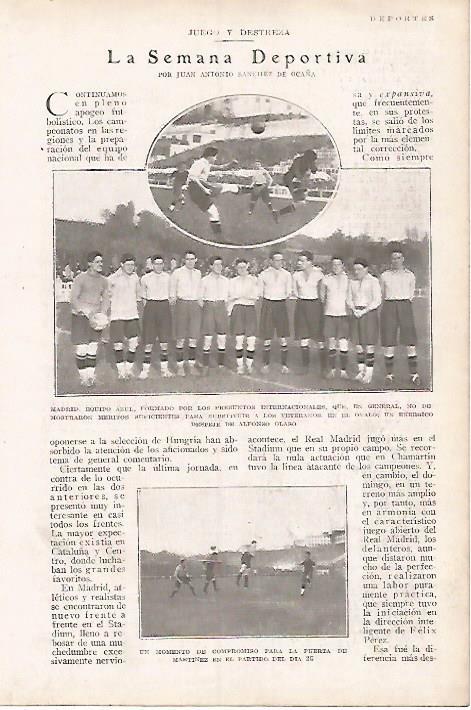 LAMINA BLANCO Y NEGRO 8031: Equipo azul del Real Madrid