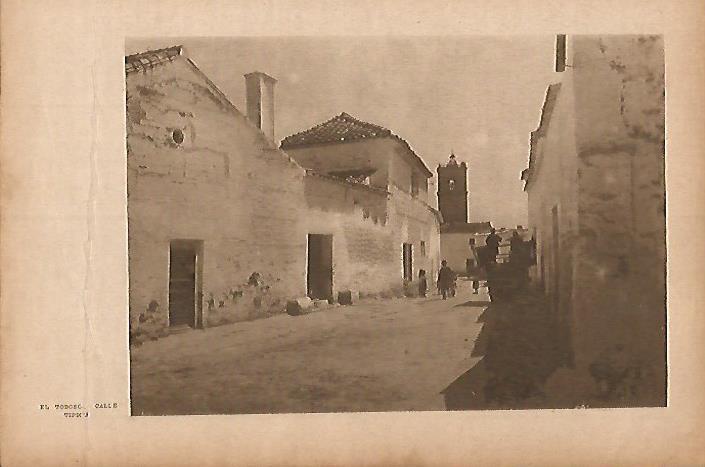 LAMINA BLANCO Y NEGRO 8050: Calle de El Toboso