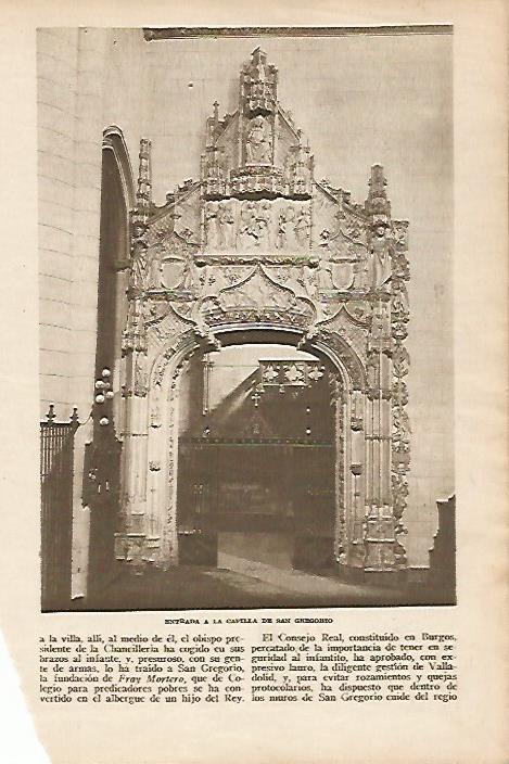 LAMINA BLANCO Y NEGRO 8067: Capilla de San Gregorio 