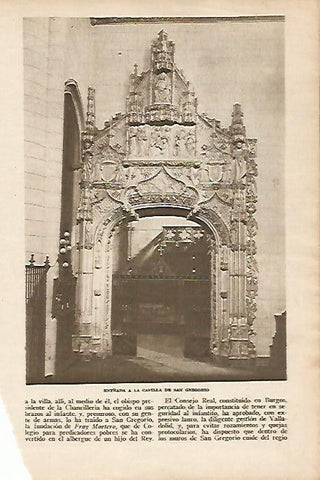 LAMINA BLANCO Y NEGRO 8067: Capilla de San Gregorio 