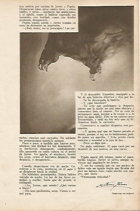 LAMINA BLANCO Y NEGRO 8071: Ilustracion de Ochoa