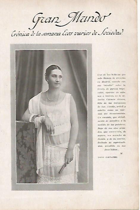 LAMINA BLANCO Y NEGRO 8081: Carmen Rivera