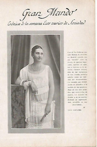 LAMINA BLANCO Y NEGRO 8081: Carmen Rivera
