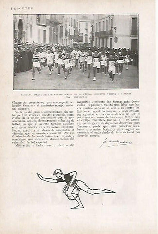 LAMINA BLANCO Y NEGRO 8088: Vuelta a Terrassa (Barcelona)
