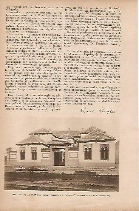 LAMINA BLANCO Y NEGRO 8108: Pabellon de la factoria de Tabladilla para viviendas