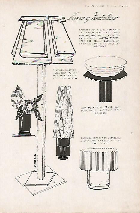 LAMINA BLANCO Y NEGRO 8147: Tipos de luces y pantallas