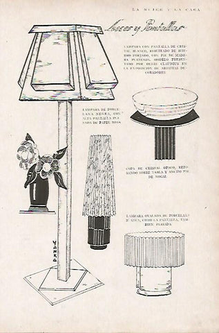 LAMINA BLANCO Y NEGRO 8147: Tipos de luces y pantallas