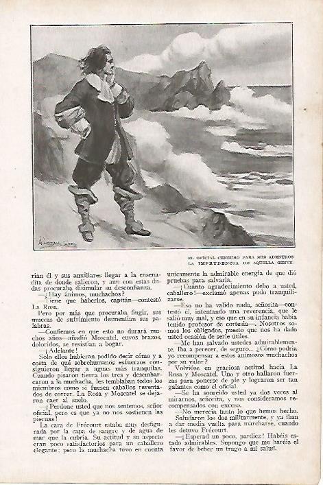 LAMINA BLANCO Y NEGRO 8163: Dibujo de A. Lozano Sidro