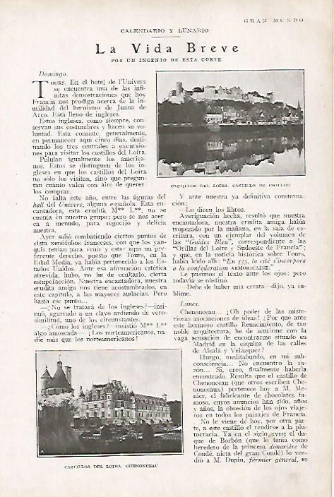 LAMINA BLANCO Y NEGRO 8172: Castillo de Chillon y castillo Chenonceau en Francia
