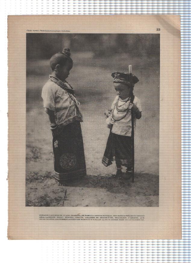 Images du monde: INDOCHINE: Laminas  33 y 34