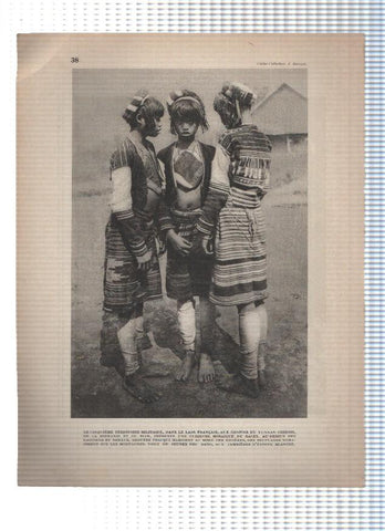 Images du monde: INDOCHINE: Laminas  37 y 38