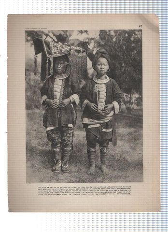 Images du monde: INDOCHINE: Laminas  47 y 48