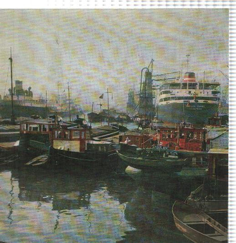 Hollande: Laminas  9 y 10: Rotterdam y Puerto de Rotterdam