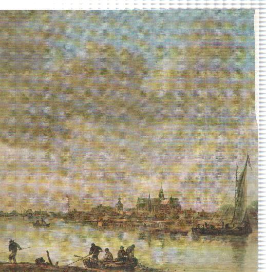 Hollande: Laminas  15 y 16: Lisse y Paysage fluvial par Jan van Goyen