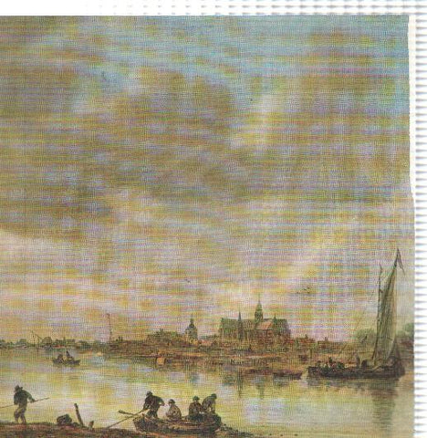 Hollande: Laminas  15 y 16: Lisse y Paysage fluvial par Jan van Goyen