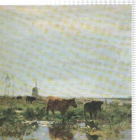 Hollande: Laminas  27 y 28: Schokland y Paturages avec Vaches par Willem Maris