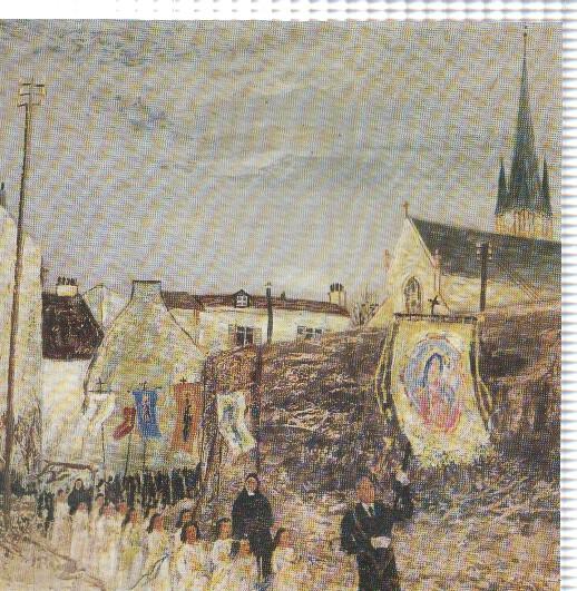 Hollande: Laminas  41 y 42: Procession au Limbourg par Charles Eyck y Le limbourg