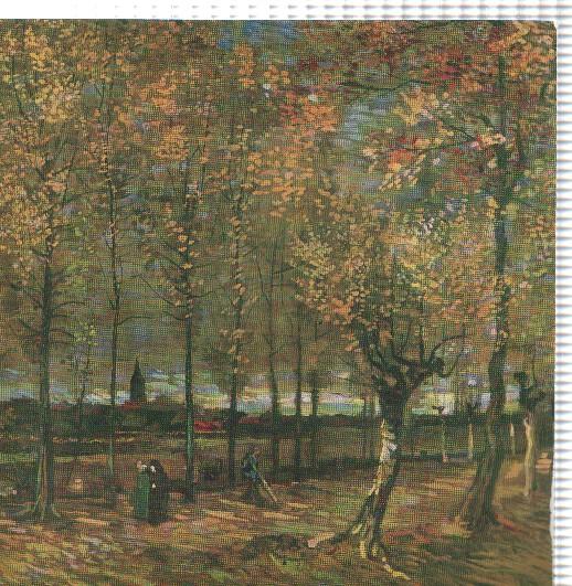 Hollande: Laminas  45 y 46: Tilbourg y Allee de peupliers pres de nuenen por Van Gogh