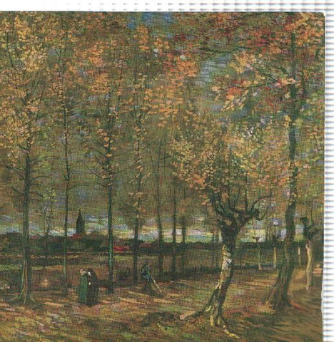 Hollande: Laminas  45 y 46: Tilbourg y Allee de peupliers pres de nuenen por Van Gogh
