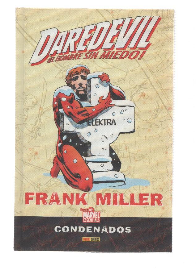Best of Marvel Essentials: DAREDEVIL de Frank Miller: CONDENADOS / Tapa Dura (Panini 2007) 