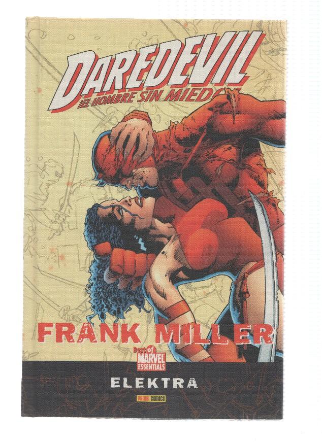 Best of Marvel Essentials: DAREDEVIL de Frank Miller: ELEKTRA / Tapa Dura (Panini 2008) 