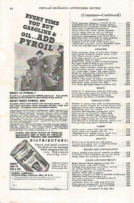LAMINA 8192: Publicidad de Pyroil