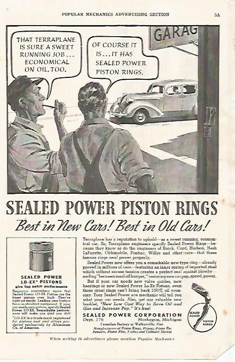 LAMINA 8193: Publicidad de Sealed Power
