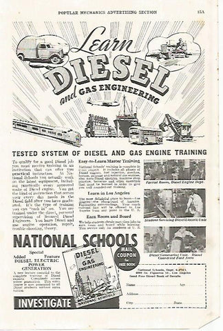 LAMINA 8198: Publicidad de National Schools