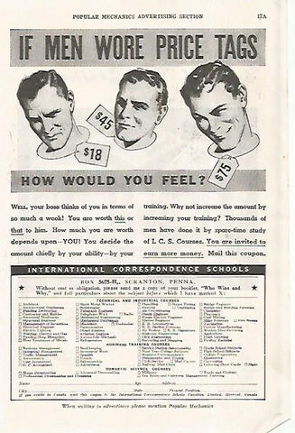 LAMINA 8199: Publicidad de International Correspondence Schools