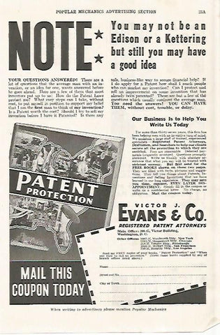 LAMINA 8203: Publicidad de Patent Protection