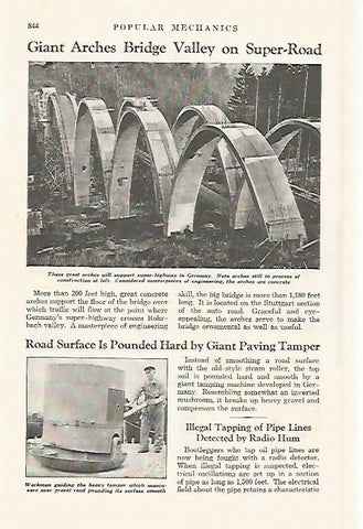 LAMINA 8233: Giant Arches Bridge Valley