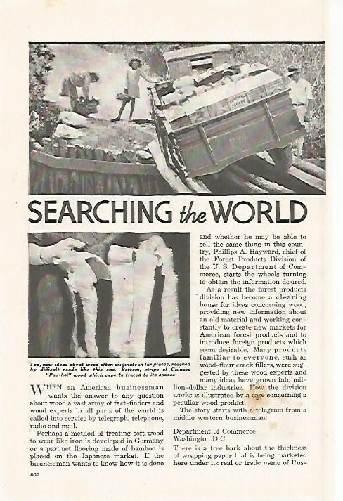 LAMINA 8236: Searching the world