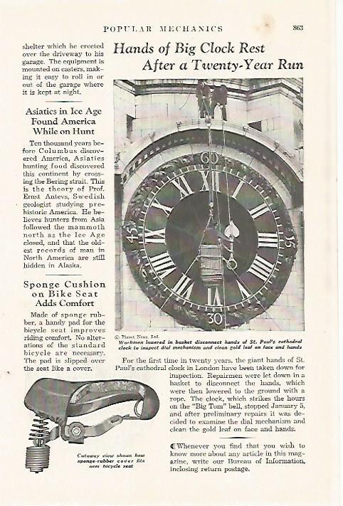 LAMINA 8243: Big Clock 