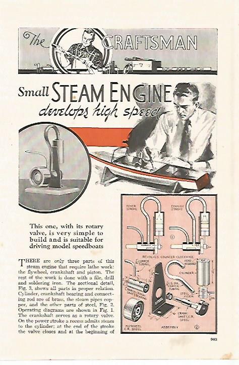 LAMINA 8263: Small Steam Engine