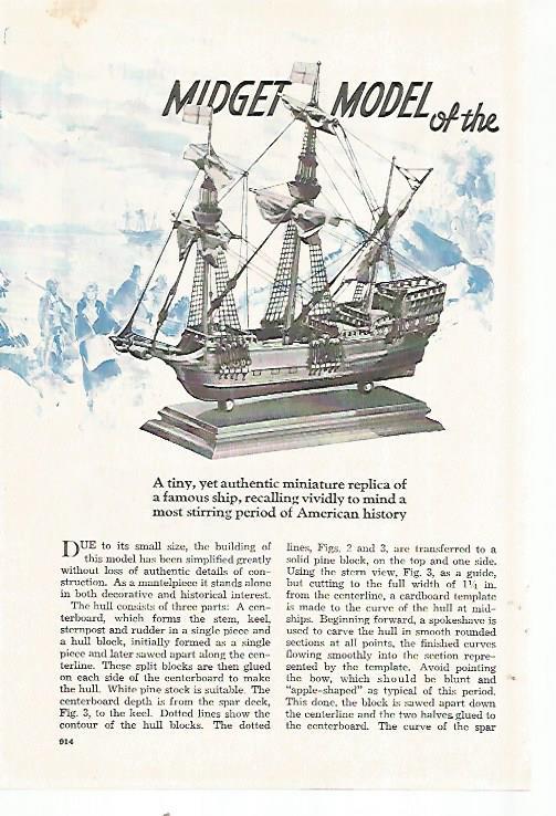 LAMINA 8268: Midget Model