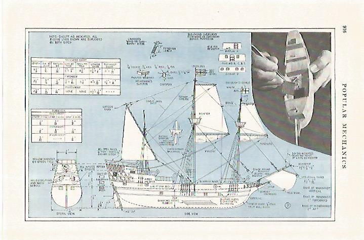 LAMINA 8269: Maqueta de barco