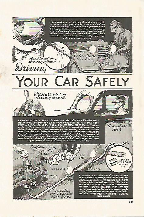LAMINA 8291: Driving your car safely