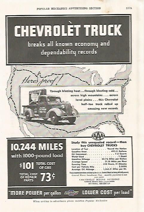 LAMINA 8299: Publicidad de Chevrolet