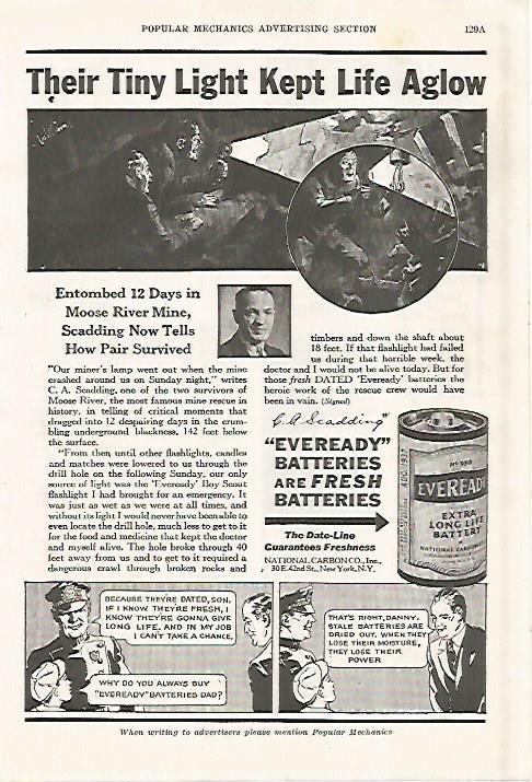 LAMINA 8300: Publicidad de Eveready
