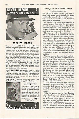 LAMINA 8301: Publicidad de Univex Cine 8