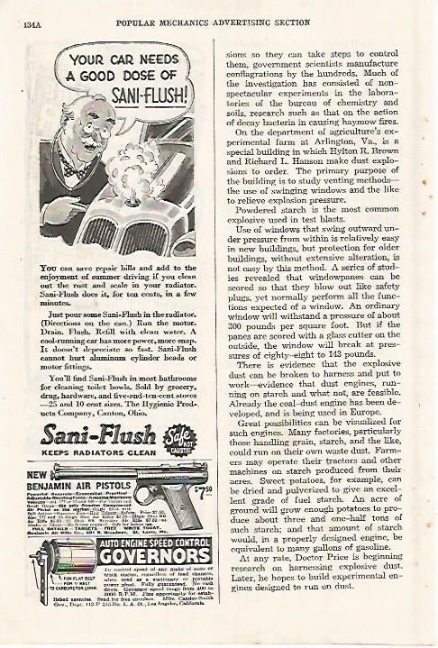 LAMINA 8302: Publicidad de Sani-Flush