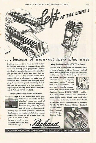 LAMINA 8308: Publicidad de Packard