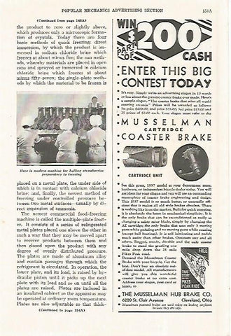 LAMINA 8311: Publicidad de The Musselman Hub Brake Co