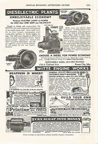 LAMINA 8313: Publicidad de Dieselectric Plants
