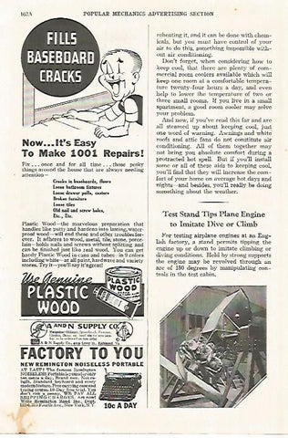 LAMINA 8316: Publicidad de Plastic Wood