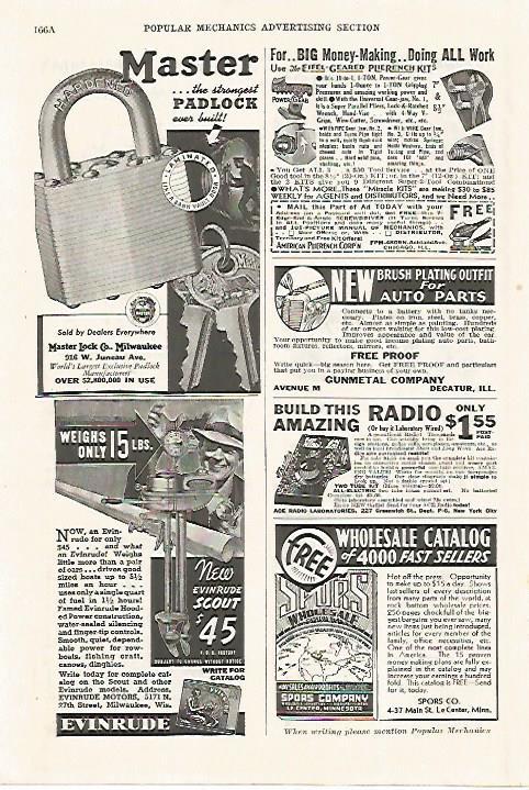 LAMINA 8317: Publicidad de Padlock