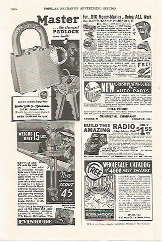 LAMINA 8317: Publicidad de Padlock