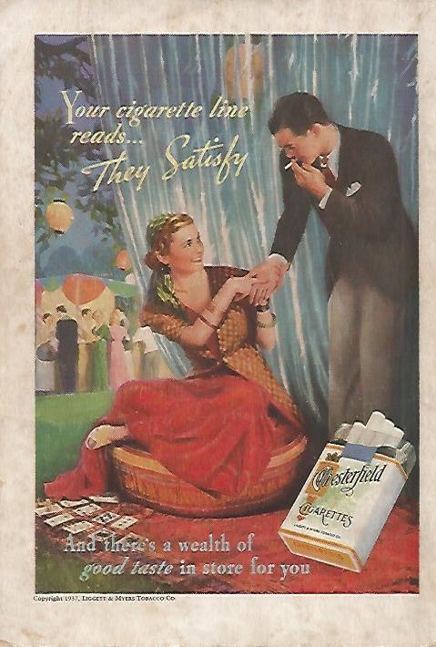 LAMINA 8322: Publicidad de Chesterfield
