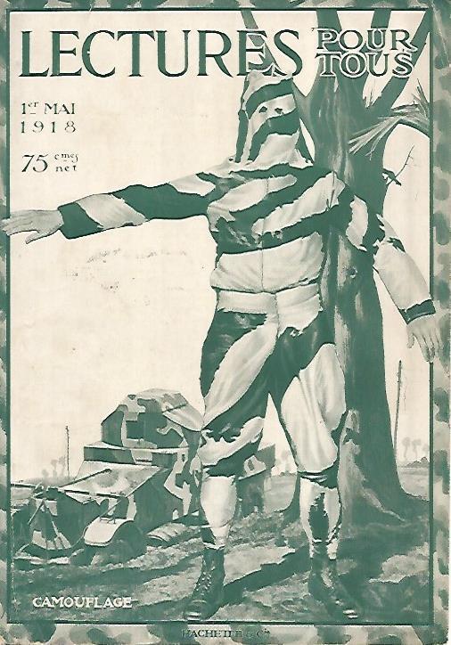 LAMINA 8323: Portada de  Lectures pour tous mayo 1918