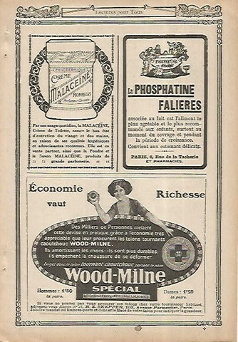 LAMINA 8350: Publicidad de Wood-Milne